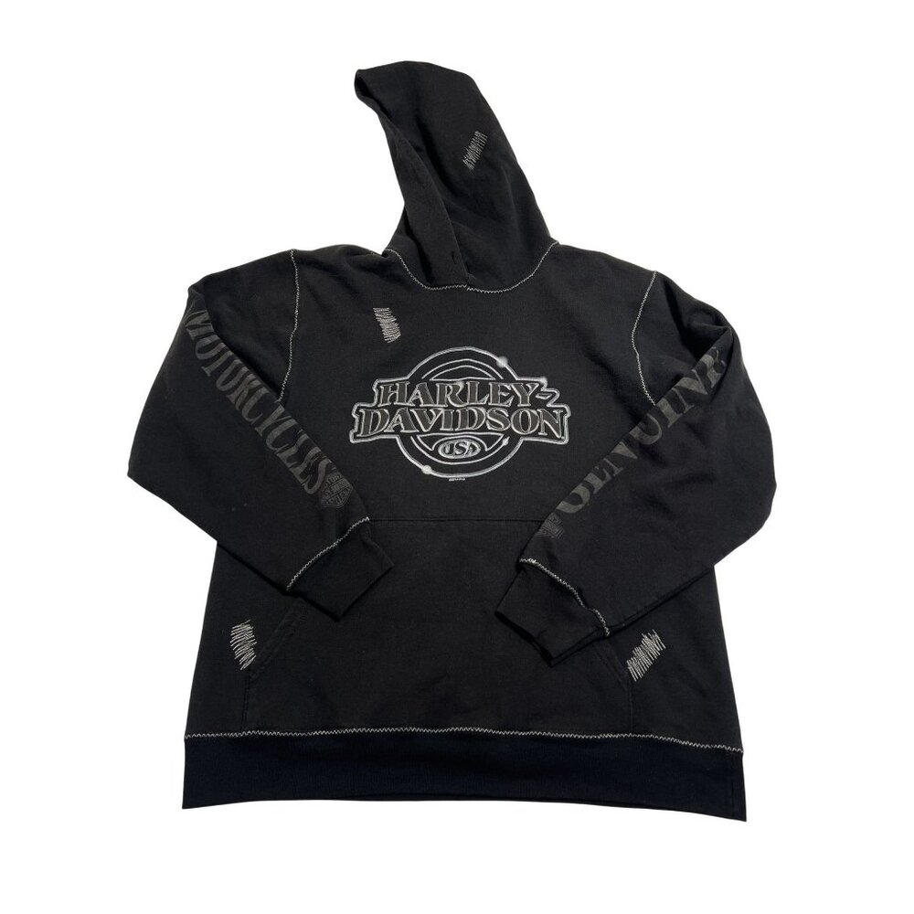 YVES Harley Davidson Hoodie in Black